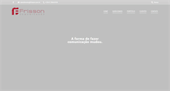 Desktop Screenshot of frisson.com.br